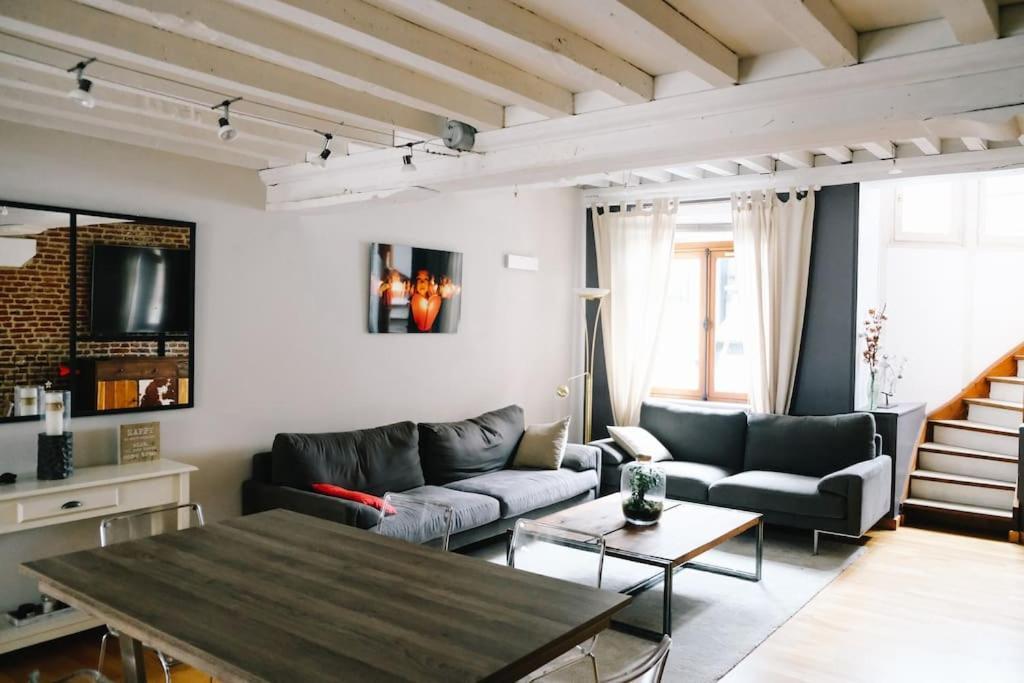 Ferienwohnung Magnifique Duplex De 90M² Au Coeur De Lille Exterior foto
